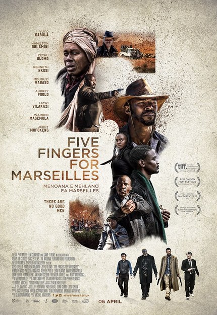 FIVE FINGERS FOR MARSEILLES: Watch The Full Theatrical Trailer For The South African Western